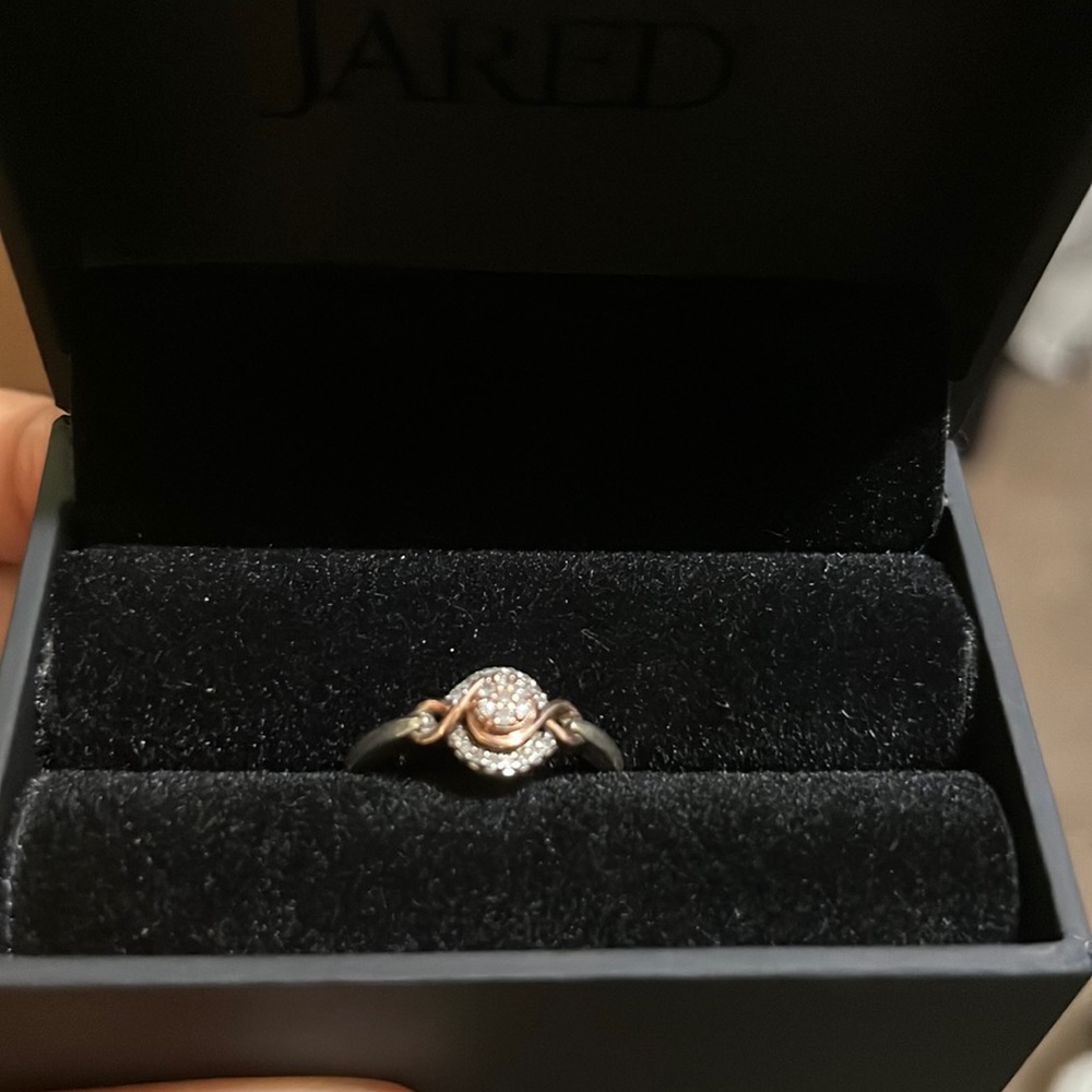 Rose Gold Promise Ring!